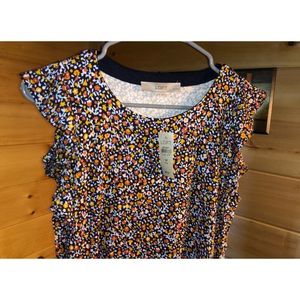 **NWT** LOFT floral print dress